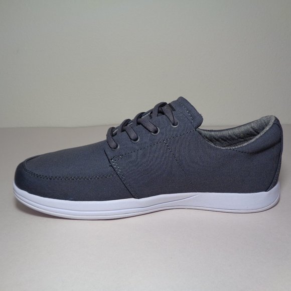 Cuater by Travis Mathew Size 8 M QUINCY Quiet Shade Gray Oxfords New Men's Shoes - Picture 7 of 13